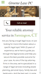 Mobile Screenshot of greenelawpc.com